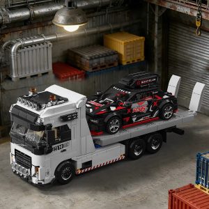 Travel Car Tow Truck Building Block Set